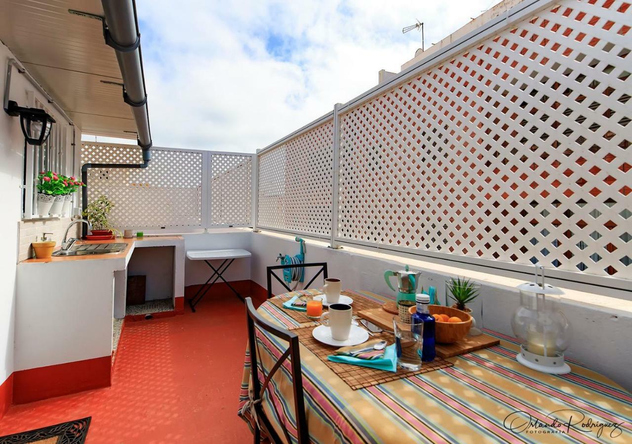 Beauty Attic Terrace Old Town - Vegueta Apartment ลาสปัลมาส เด กรานคานาเรีย ภายนอก รูปภาพ